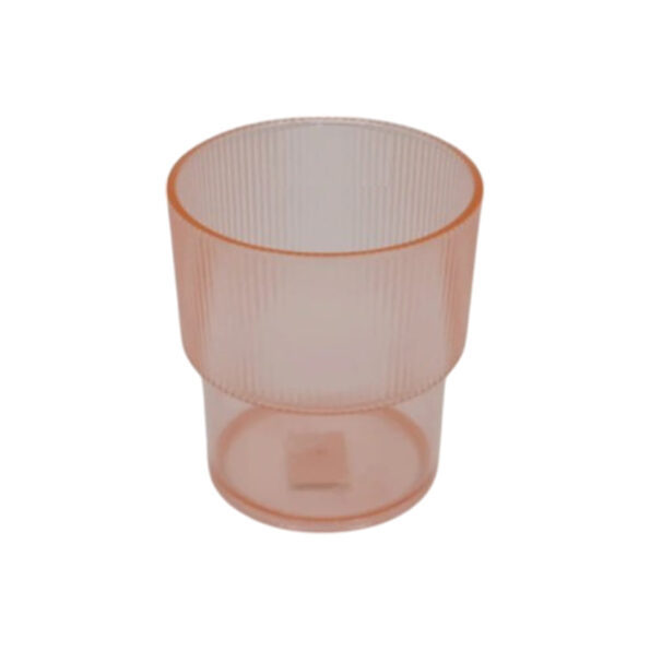 Acrylic Frosted Stackable Glass 1pc 335 ml