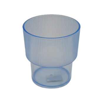 Acrylic Frosted Stackable Glass 1pc 335 ml