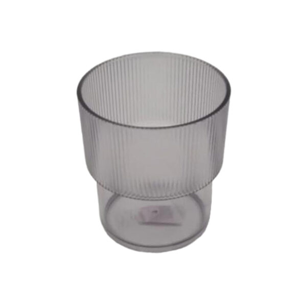 Acrylic Frosted Stackable Glass 1pc 335 ml