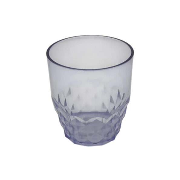 Acrylic Frosted Diamond Glass 1pc 340 ml