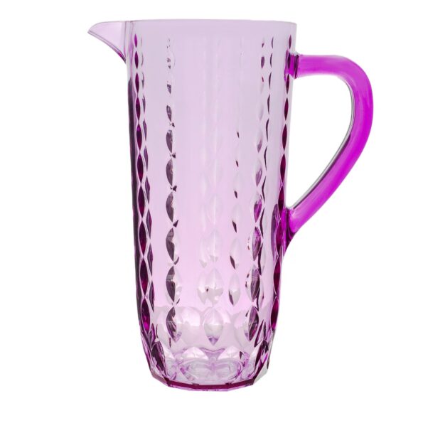 ACRYLIC DROP CUT WATER JUG W/Sealed CAP 1PC