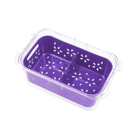 K N H LUXURY TRANSPARENT STRAINER+STORAGE BOX 1 LTR