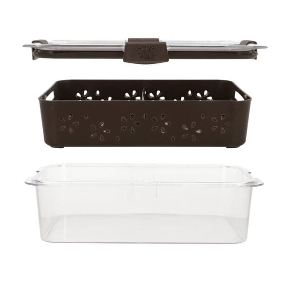 K N H ELEGENCE TRANSPARENT STRAINER+STORAGE BOX 2.5 LTR
