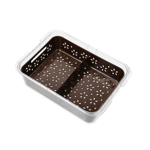 K N H ELEGENCE TRANSPARENT STRAINER+STORAGE BOX 2.5 LTR