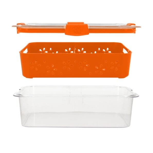 K N H ELEGENCE TRANSPARENT STRAINER+STORAGE BOX 2.5 LTR