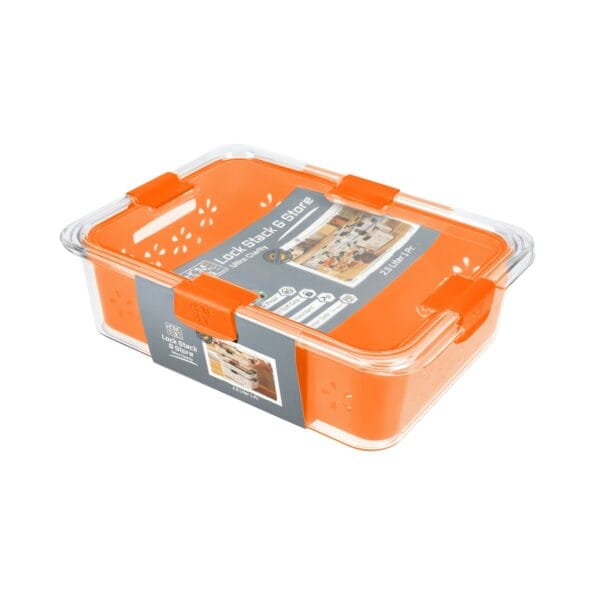 K N H ELEGENCE TRANSPARENT STRAINER+STORAGE BOX 2.5 LTR
