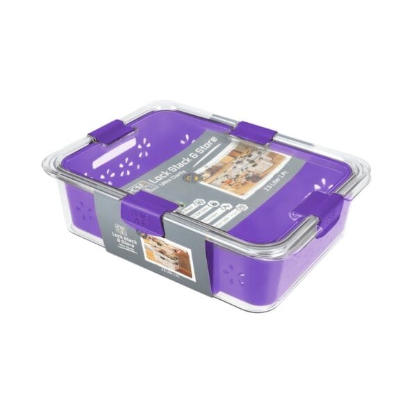 K N H ELEGENCE TRANSPARENT STRAINER+STORAGE BOX 2.5 LTR
