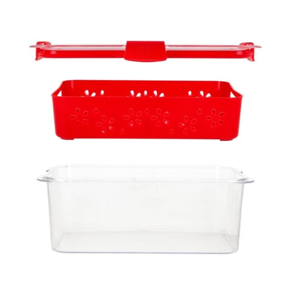 K N H ELEGENCE TRANSPARENT STRAINER+STORAGE BOX 2.5 LTR