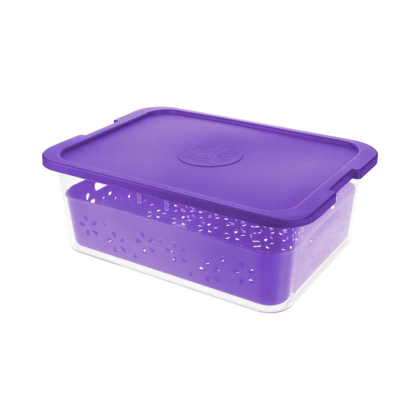 TRANSPARENT STRAINER+STORAGE BOX 3.5 LTR