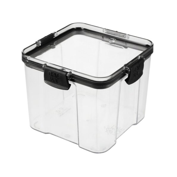 K N H ECO TRANSPARENT STORAGE BROWN BOX 1 LTR