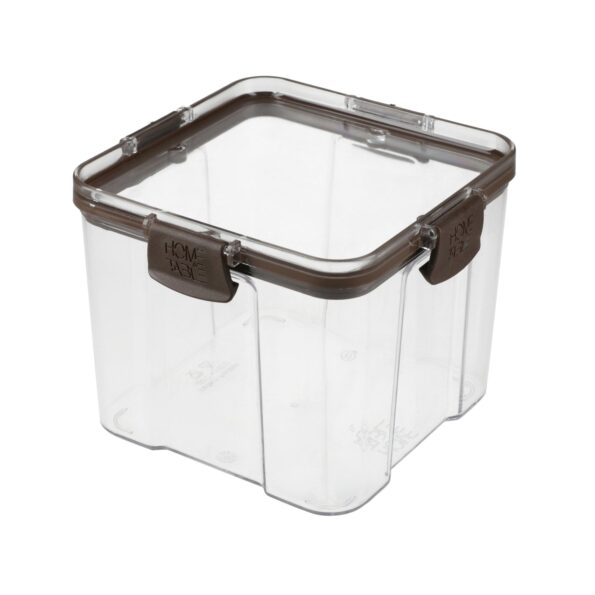 K N H ECO TRANSPARENT STORAGE BROWN BOX 1 LTR