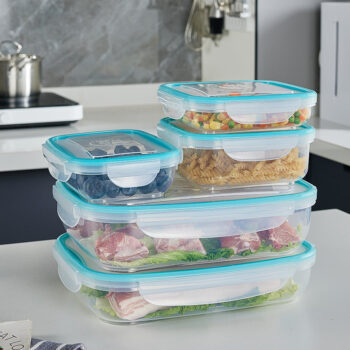 K N H FRESH & STACKABLE STORAGE SQUARE BOX 700ML