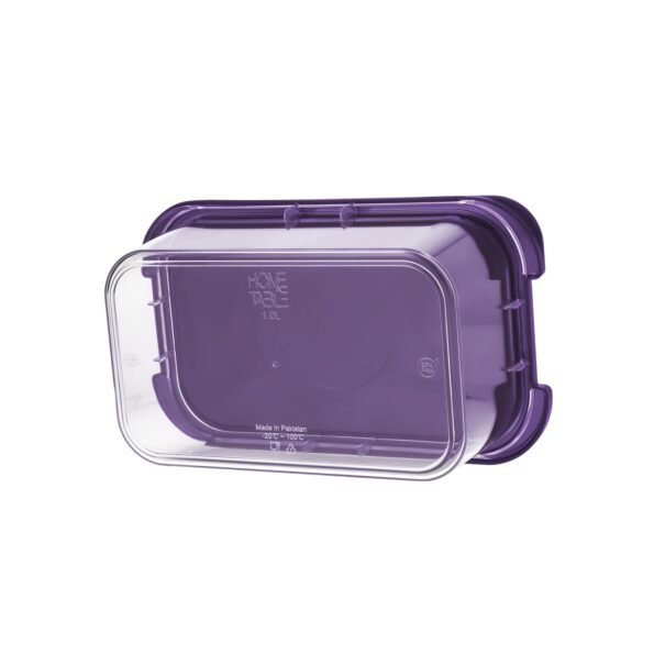 K N H CLASSY TRANSPARENT STORAGE CONTAINER 1 LTR